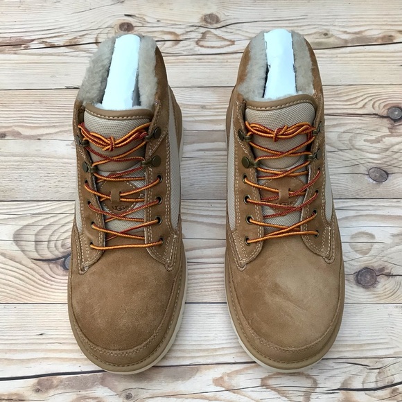 Ugg Highland Field Boot Sheepskin Lined Chestnut - Picture 7 of 16